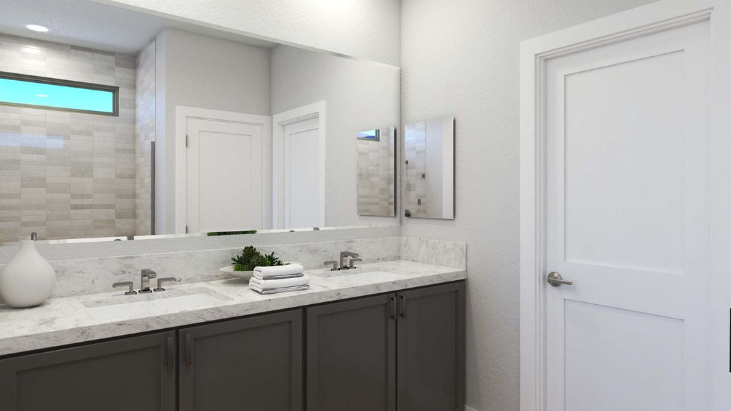 Primary Bathroom | Citrus | El Cidro | Goodyear, AZ | Landsea Homes