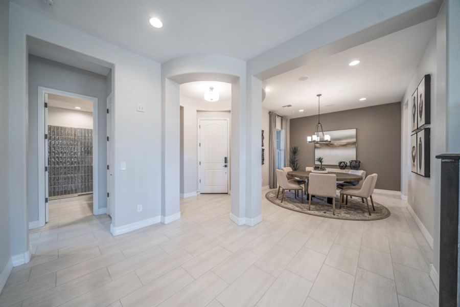 Furnished interior view inside a new home in Allen Ranches, Litchfield Park (Image 5).
