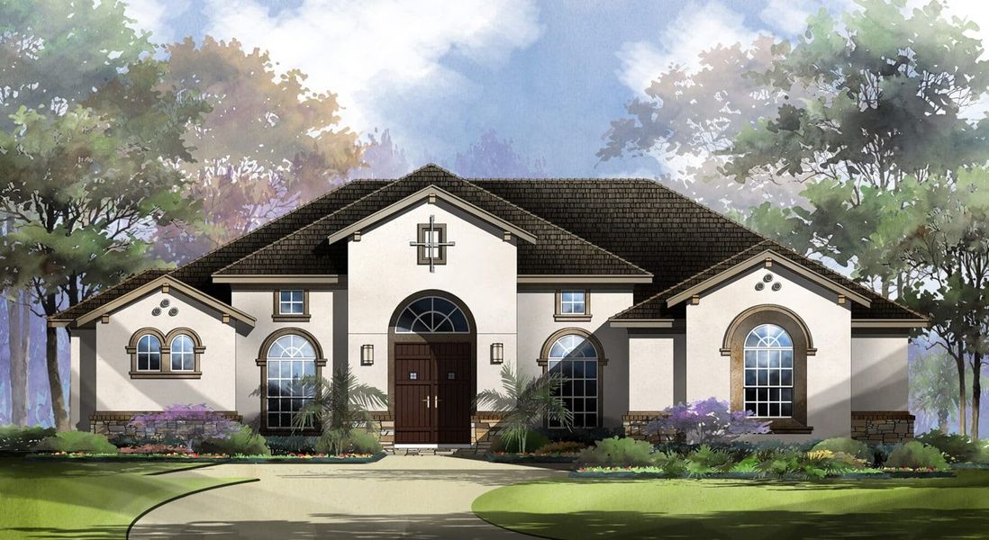 Santa Fe Elevation B | ClearWater Ranch in Liberty Hill, TX Santa Fe Elevation B | ClearWater Ranch in Liberty Hill, TX