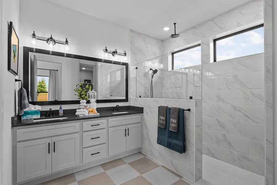 Representative furnished interior of a home built from the The Conroe by David Weekley Homes in Walden Creek – Reserve Collection, Montgomery (Image 4).