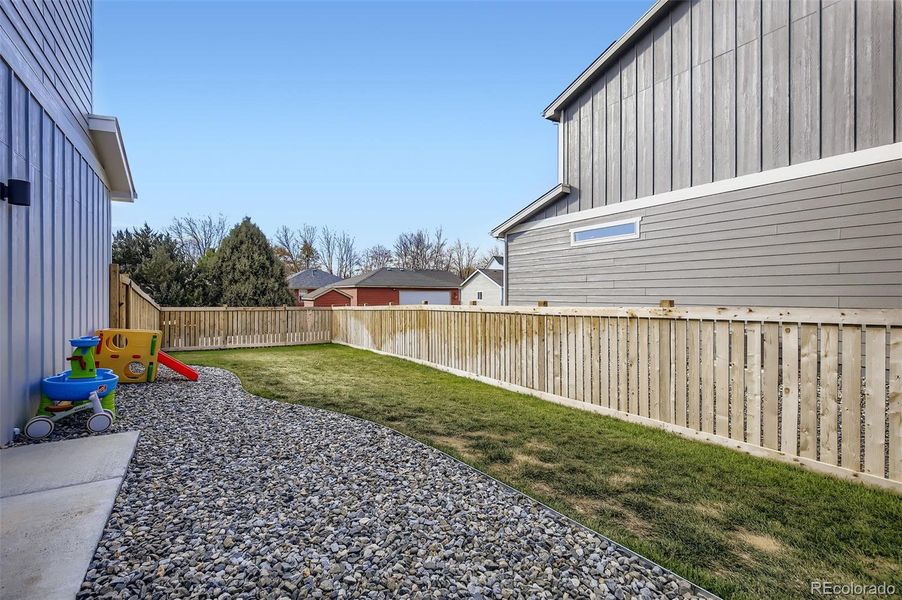 Exterior details and patio area of a home in Fickel Farm, Berthoud (Image 3).