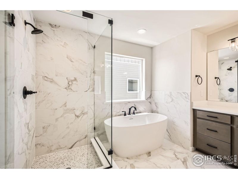 Furnished interior view inside a new home in RainDance National 60/70, Windsor (Image 12).