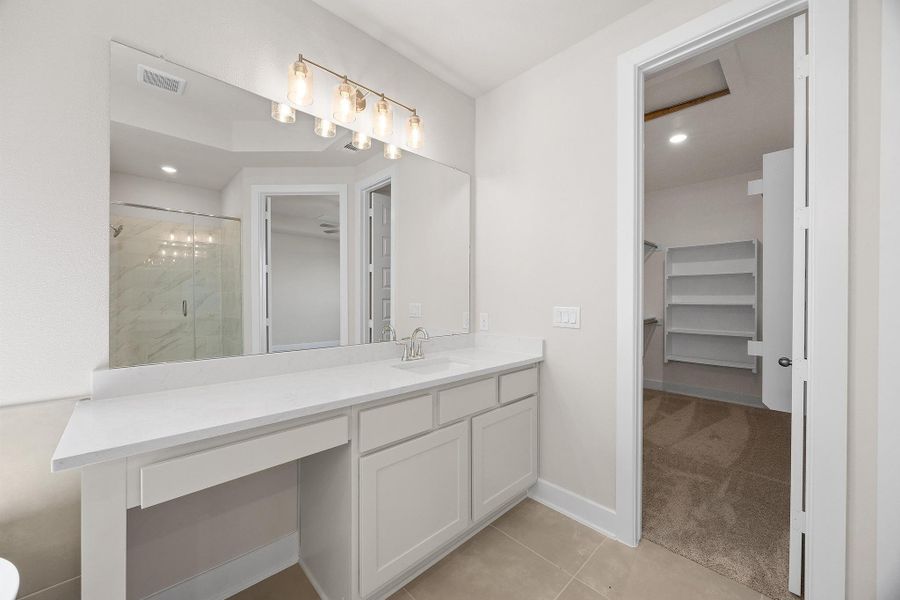 Furnished interior view inside a new home in Parmer Ranch, Georgetown (Image 12). Furnished interior view inside a new home in Parmer Ranch, Georgetown (Image 12).