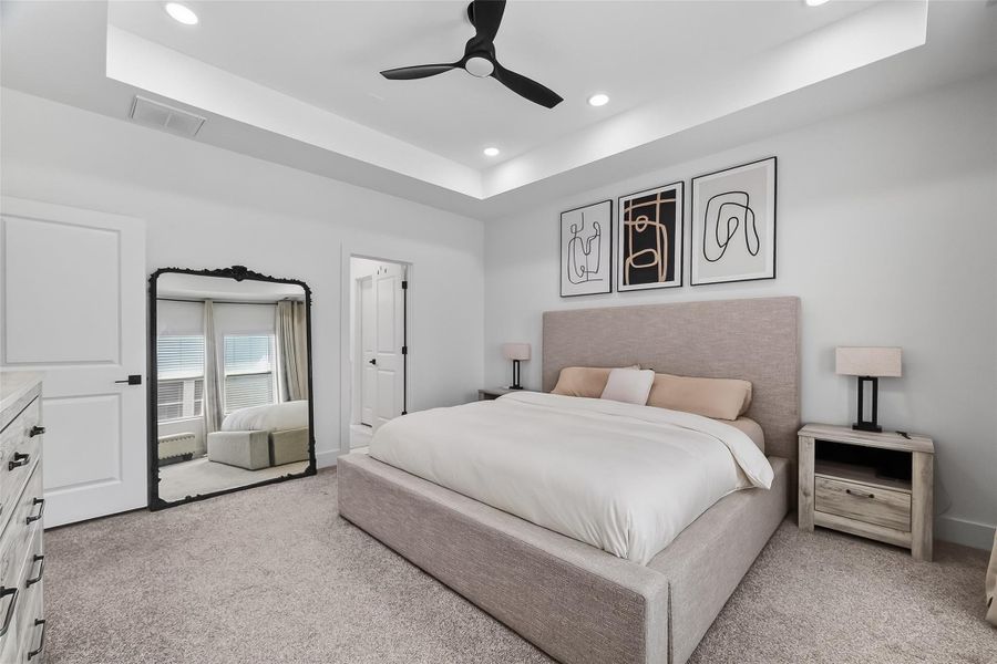 Furnished interior view inside a new home in , Houston (Image 6). Furnished interior view inside a new home in , Houston (Image 6).