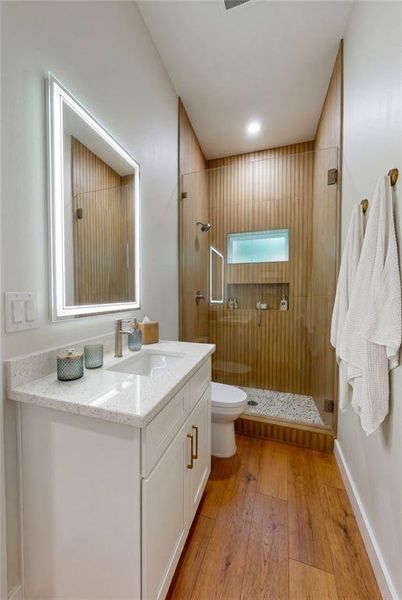 Furnished interior view inside a new home in , Eatonton (Image 16).