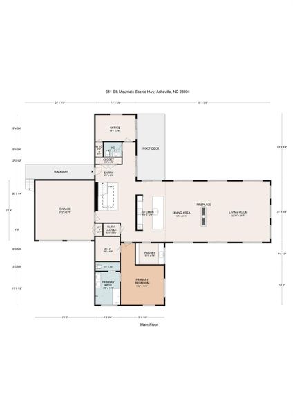 2D floor plan layout of this home in , Asheville, NC (Image 5). 2D floor plan layout of this home in , Asheville, NC (Image 5).