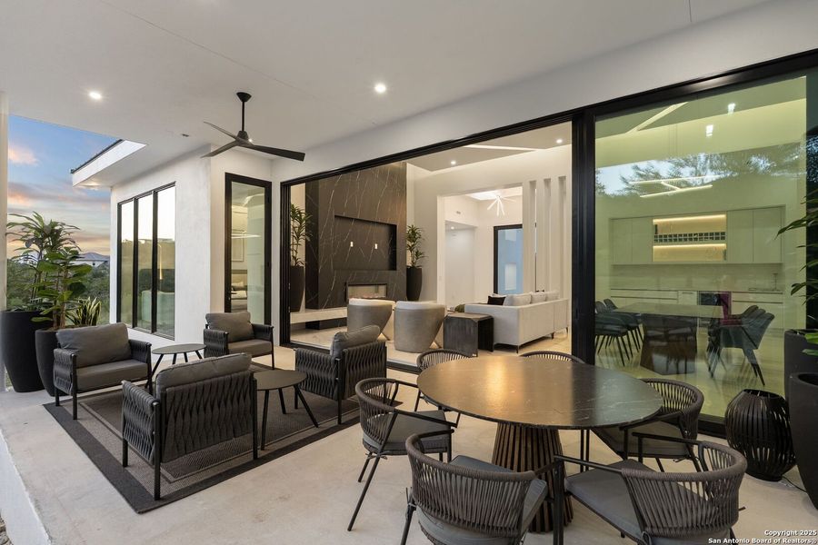 Furnished interior view inside a new home in , San Antonio (Image 6). Furnished interior view inside a new home in , San Antonio (Image 6).