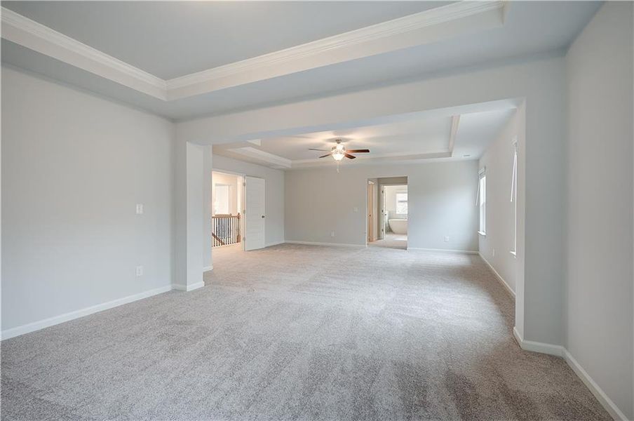 Spacious, unfurnished interior of a new home in Trinity Park, McDonough (Image 29).