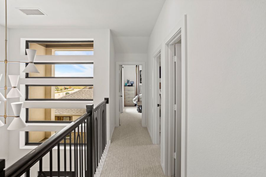 Furnished interior view inside a new home in Jubilee 45', 50', 70', Hockley (Image 38).