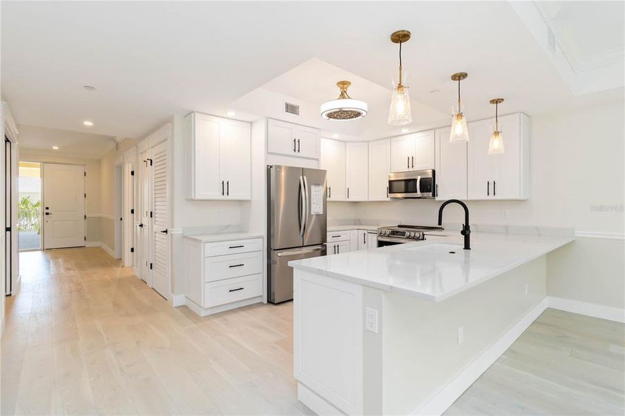 Furnished interior view inside a new home in , Osprey (Image 2).