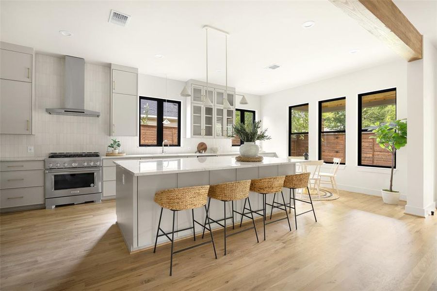 Furnished interior view inside a new home in , Dallas (Image 14). Furnished interior view inside a new home in , Dallas (Image 14).