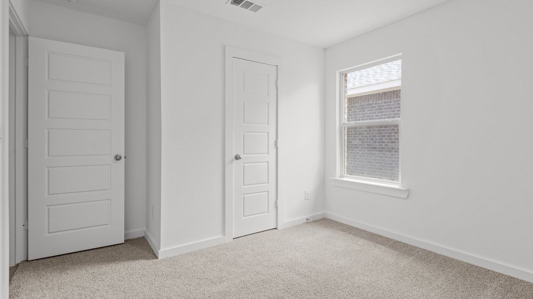 Representative unfurnished interior of a home built from the The Easton by D.R. Horton in Overlook West, Wolfforth (Image 15).