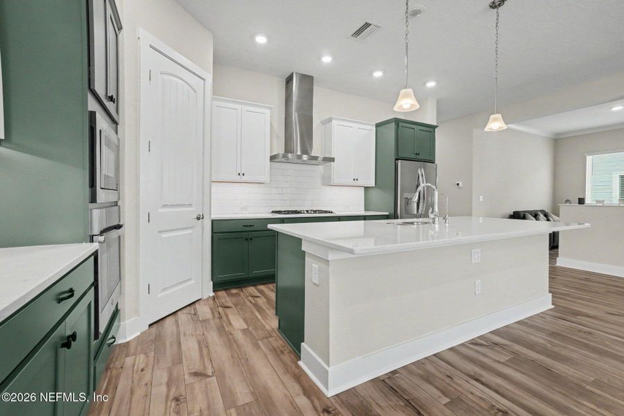 Furnished interior view inside a new home in , St. Augustine (Image 24).