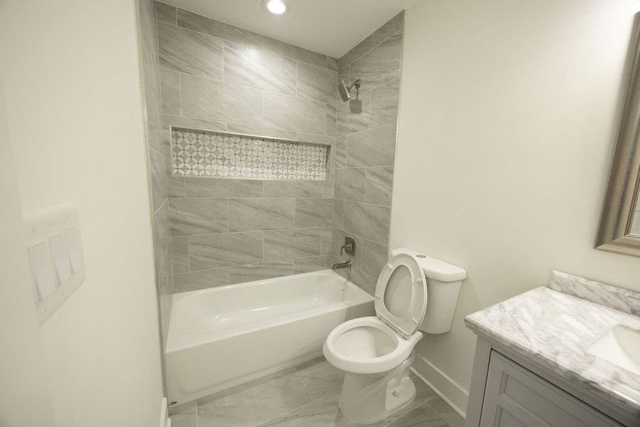 Furnished interior view inside a new home in , Atlanta (Image 17).