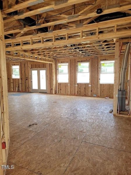 Spacious, unfurnished interior of a new home in Tobacco Road, Angier (Image 49).
