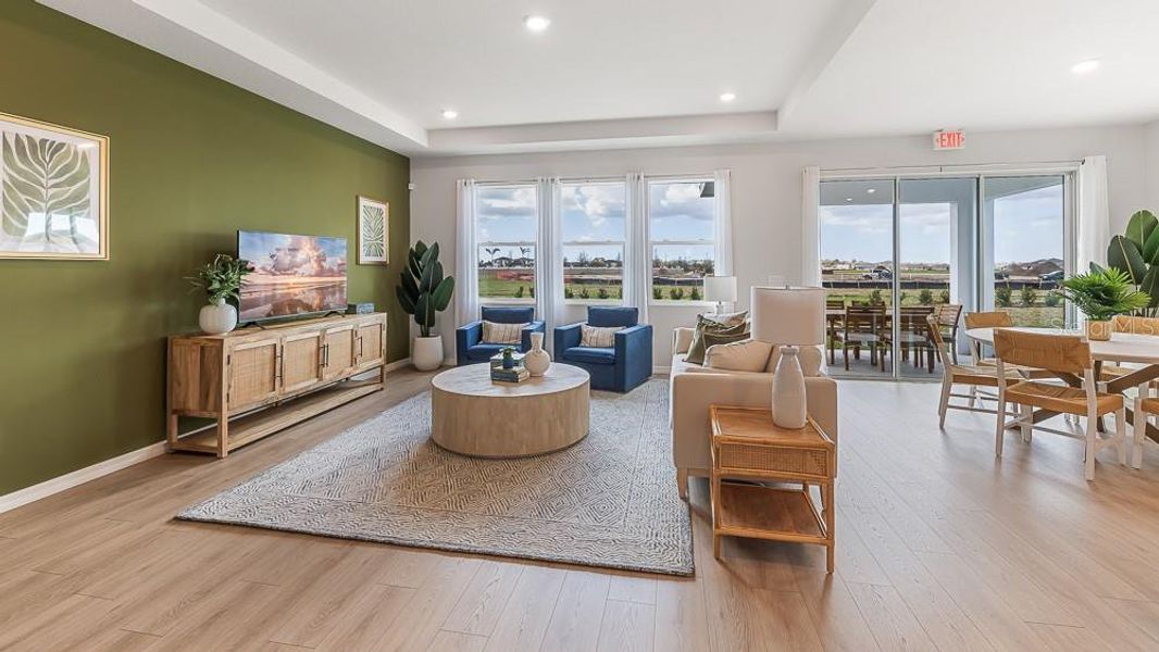 Furnished interior view inside a new home in Star Farms at Lakewood Ranch, Lakewood Ranch (Image 13).