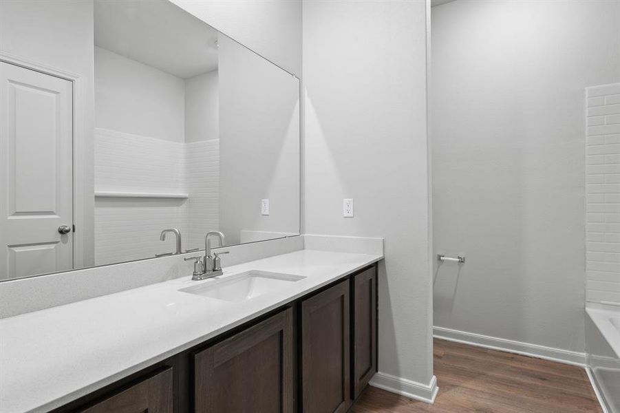 Furnished interior view inside a new home in Logan Square, Fort Worth (Image 4).