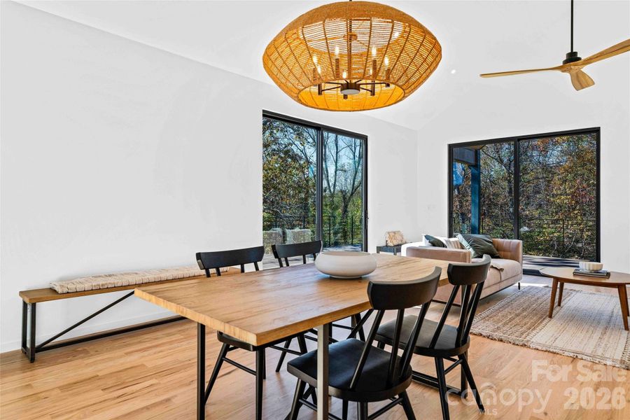 Furnished interior view inside a new home in , Asheville (Image 13).