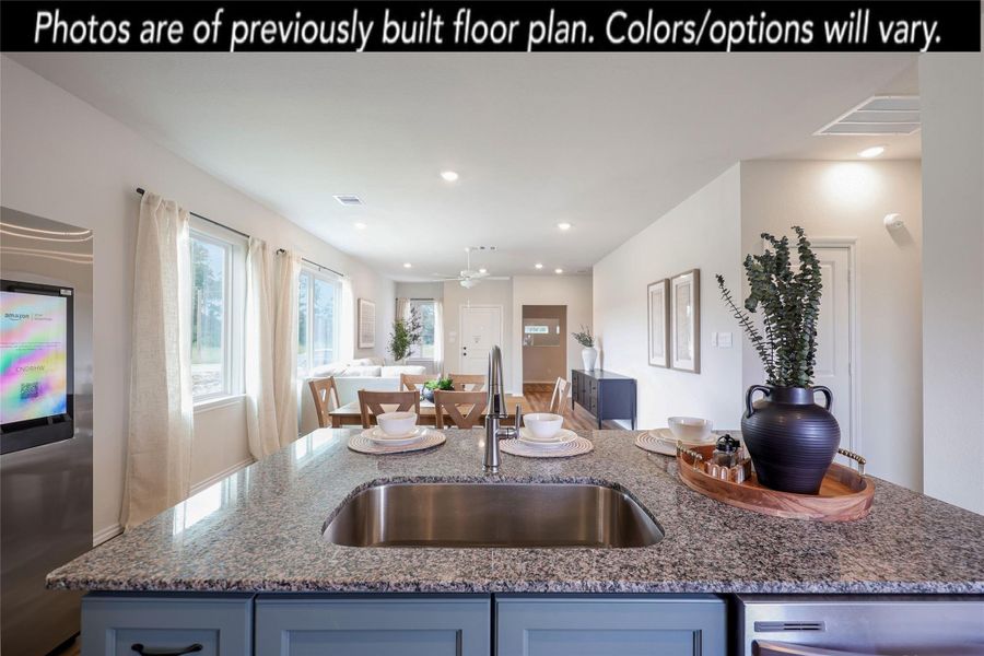 Furnished interior view inside a new home in The Enclave at Spring Branch, Montgomery (Image 16).