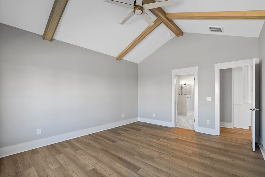 Representative unfurnished interior of a home built from the Beckett by Bill Clark Homes in Sidbury Landing, Wilmington (Image 78). Representative unfurnished interior of a home built from the Beckett by Bill Clark Homes in Sidbury Landing, Wilmington (Image 78).