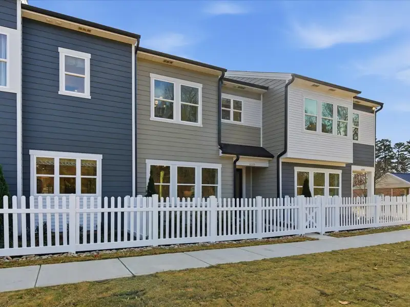 Representative exterior details of a home built from the Avett by Tri Pointe Homes in Ellis Townes, Charlotte (Image 1).