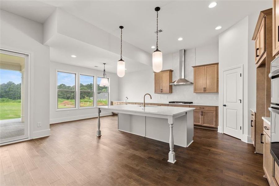 Furnished interior view inside a new home in Soleil Summit Chase, Snellville (Image 12). Furnished interior view inside a new home in Soleil Summit Chase, Snellville (Image 12).