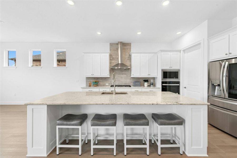 Furnished interior view inside a new home in Sun City Texas, Georgetown (Image 19).