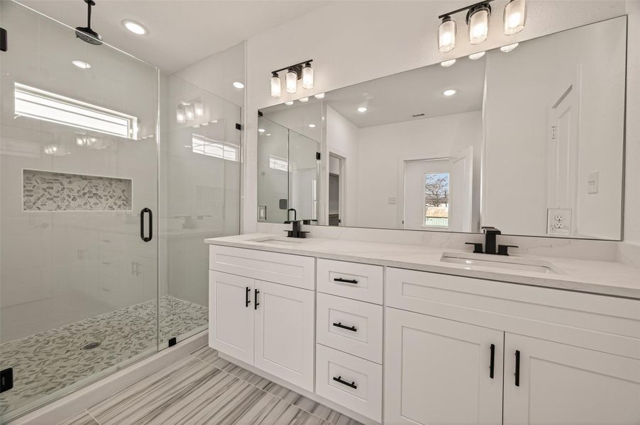 Furnished interior view inside a new home in , Houston (Image 5).