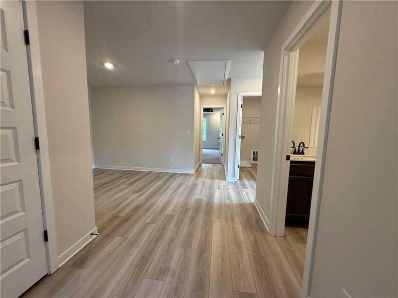 Spacious, unfurnished interior of a new home in The Towns at Auburn Station East, Auburn (Image 24).