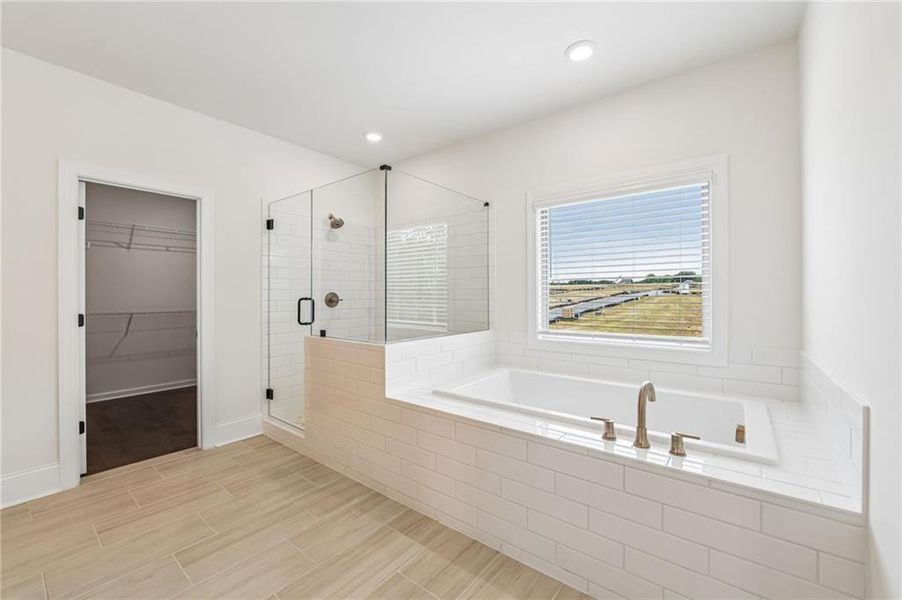 Furnished interior view inside a new home in Waterhaven, Cumming (Image 12).