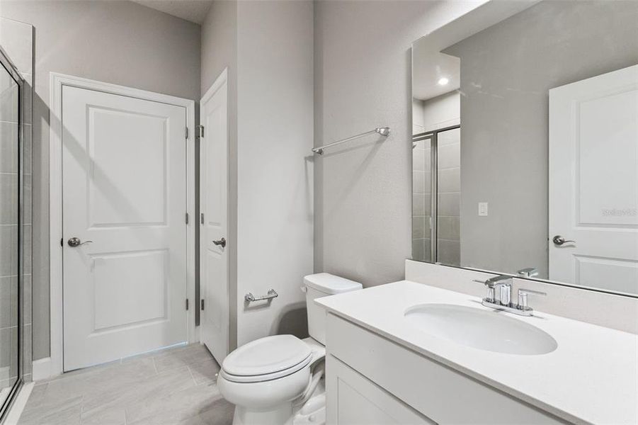 Furnished interior view inside a new home in Bella Terra, Clermont (Image 14). Furnished interior view inside a new home in Bella Terra, Clermont (Image 14).