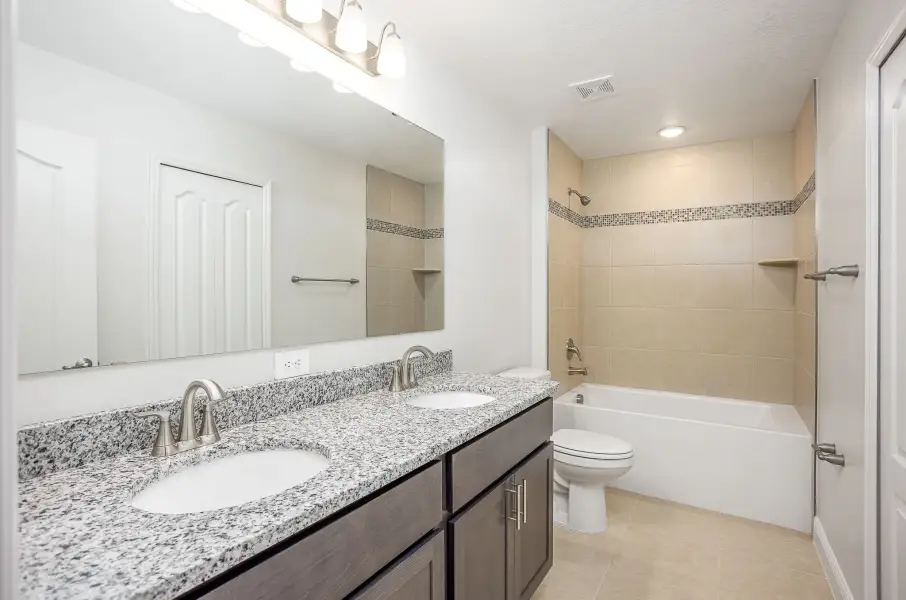 Furnished interior view inside a new home in Malabar Springs, Palm Bay (Image 43).
