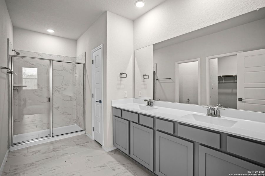 Furnished interior view inside a new home in Horizon Pointe, Converse (Image 83).