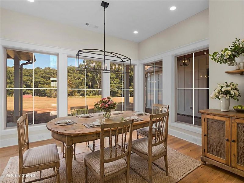 Furnished interior view inside a new home in , Jackson (Image 26).
