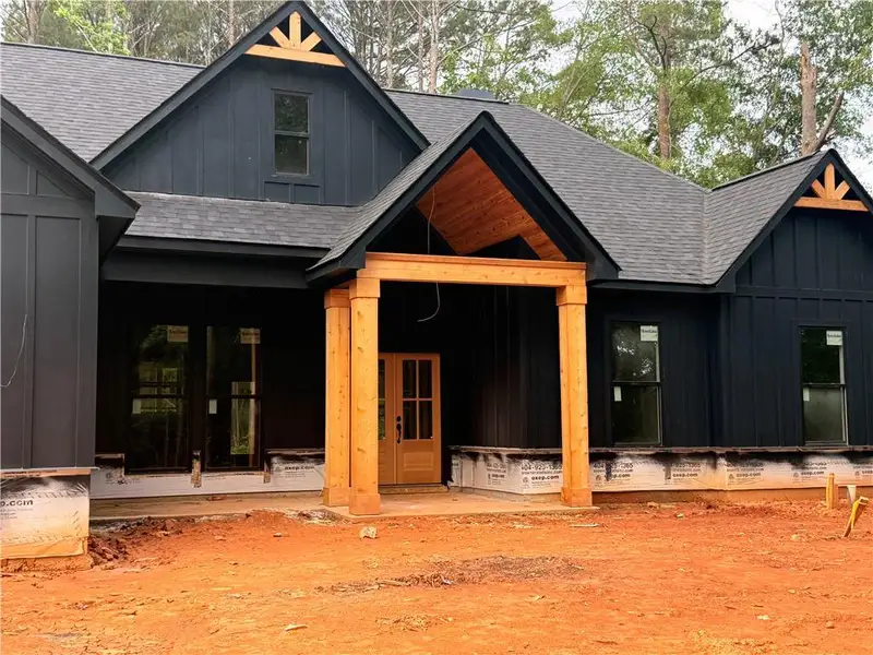 In-progress construction of a new home in , Temple, GA (Image 17).
