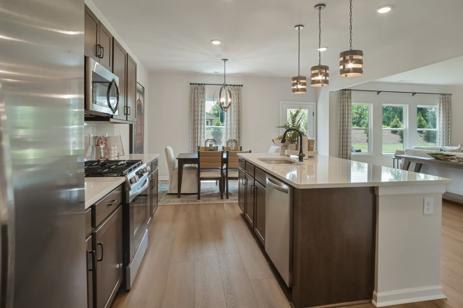 Furnished interior view inside a new home in Hampshire Hills, Columbia (Image 15).