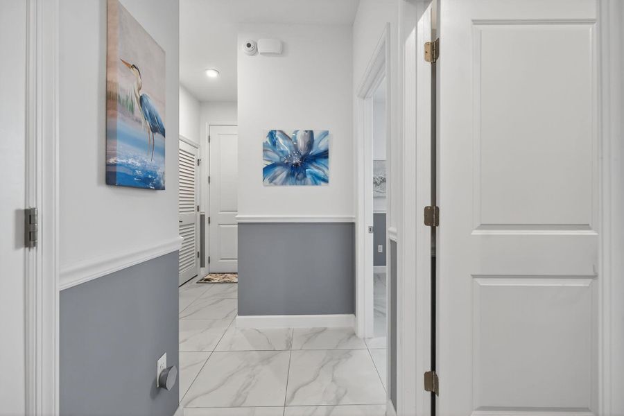 Furnished interior view inside a new home in , Port St. Lucie (Image 10).