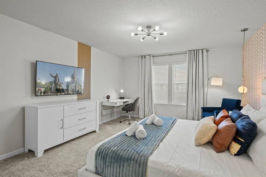 Furnished interior view inside a new home in , Clermont (Image 5).