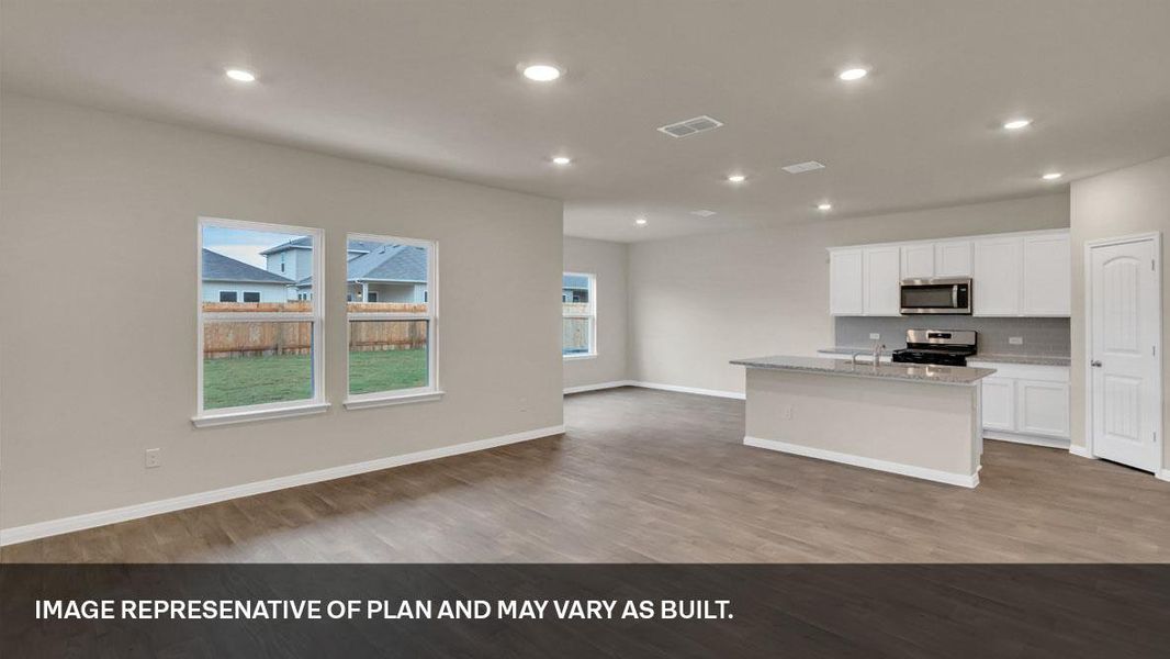 Spacious, unfurnished interior of a new home in Prairie Lakes, Buda (Image 16).