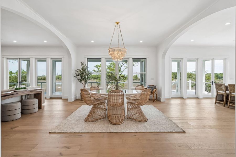Furnished interior view inside a new home in , Johns Island (Image 18).