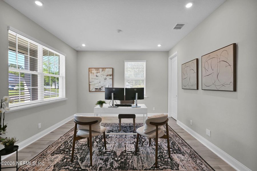 Furnished interior view inside a new home in , Middleburg (Image 66).