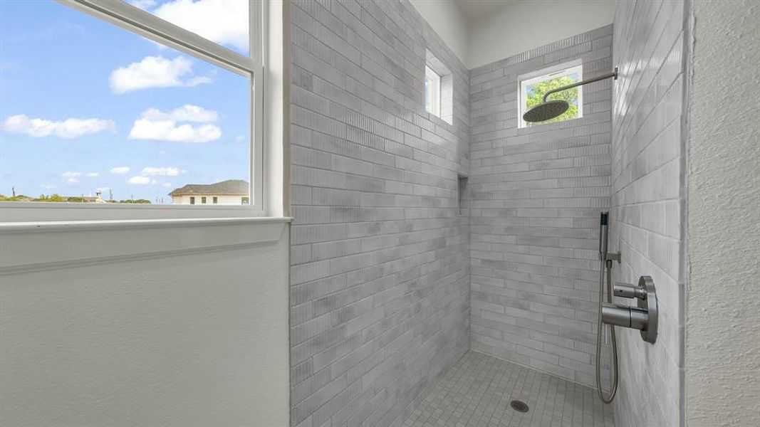 Close-up of interior finishes inside a home in , Aledo (Image 14).
