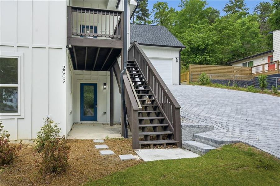 Exterior details and patio area of a home in , Smyrna (Image 16). Exterior details and patio area of a home in , Smyrna (Image 16).