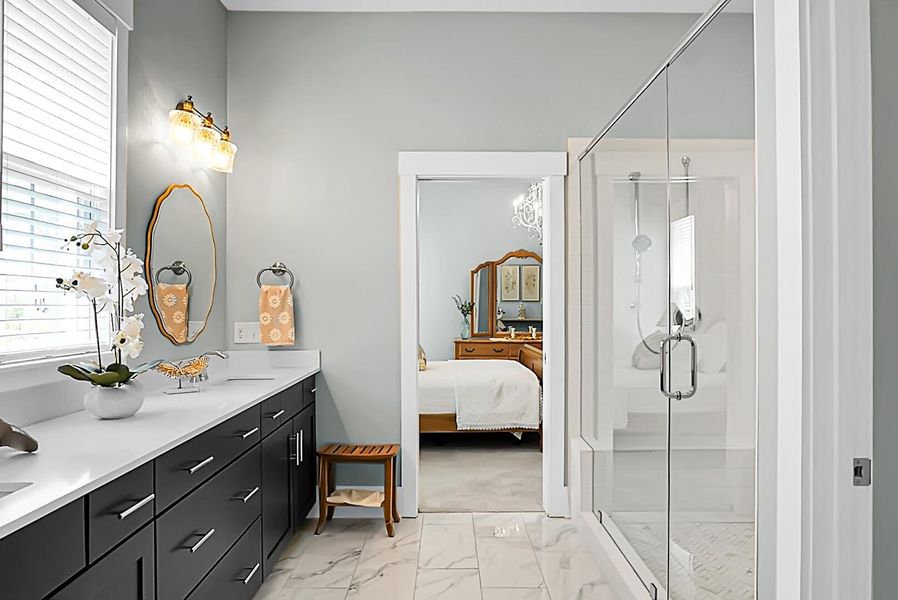 Furnished interior view inside a new home in , Summerville (Image 27).