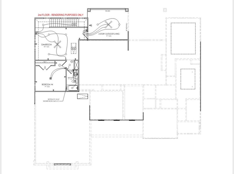 2D floor plan layout of this home in Northgate Ranch, Liberty Hill, TX (Image 2). 2D floor plan layout of this home in Northgate Ranch, Liberty Hill, TX (Image 2).