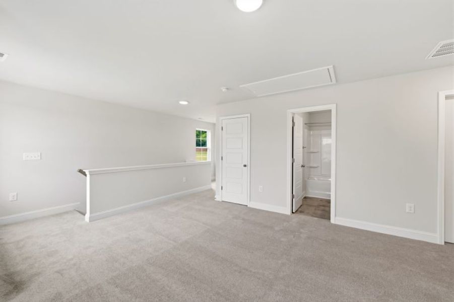 Spacious, unfurnished interior of a new home in Sullivans Reserve, Walkertown (Image 48). Spacious, unfurnished interior of a new home in Sullivans Reserve, Walkertown (Image 48).
