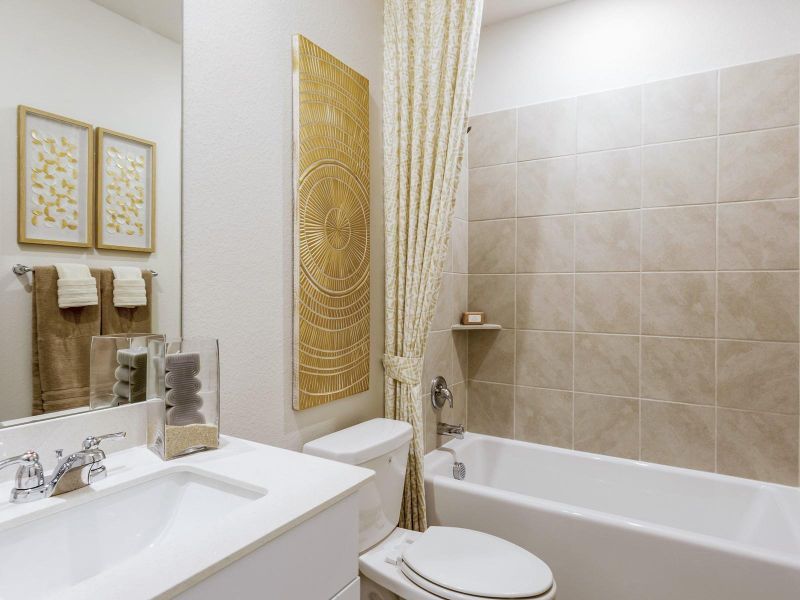 Photo is not of the actual home, but is an inspirational photo of builder’s model home and may depict options, furnishings, and/or decorator features that are not included