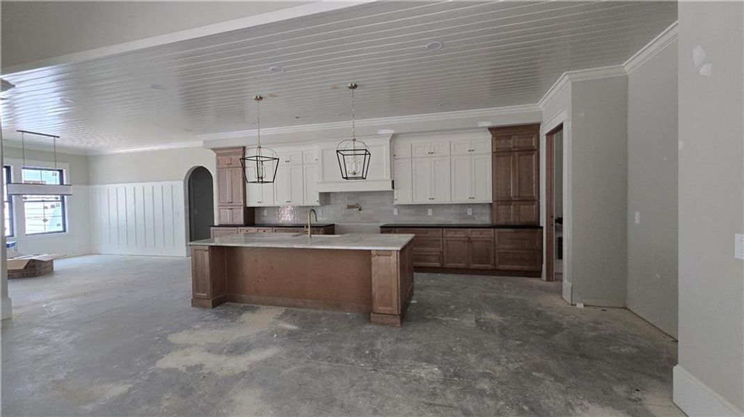 In-progress construction of a new home in , Acworth, GA (Image 19).