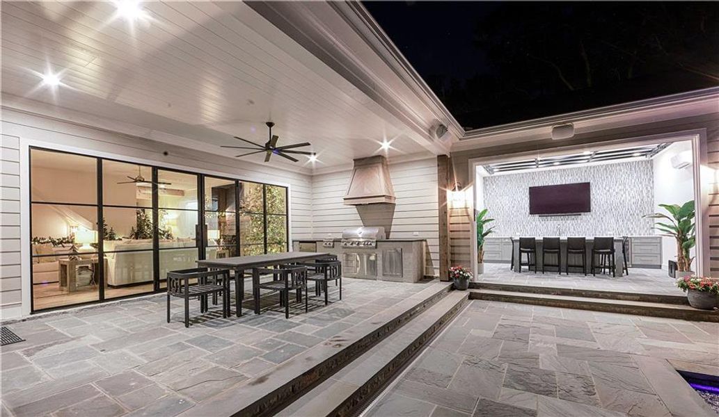 Exterior details and patio area of a home in , Canton (Image 3). Exterior details and patio area of a home in , Canton (Image 3).