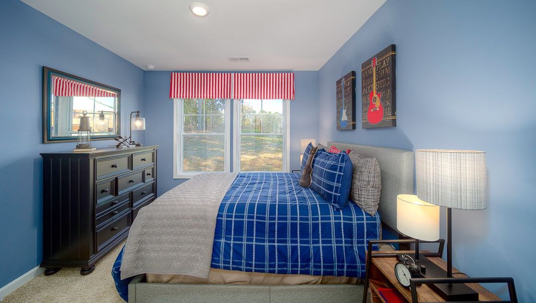 Furnished interior view inside a new home in The Townes at Stonecrest, Hendersonville (Image 29).